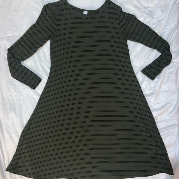 Old Navy Women’s XS Long Sleeve Striped Dress - Picture 1 of 4